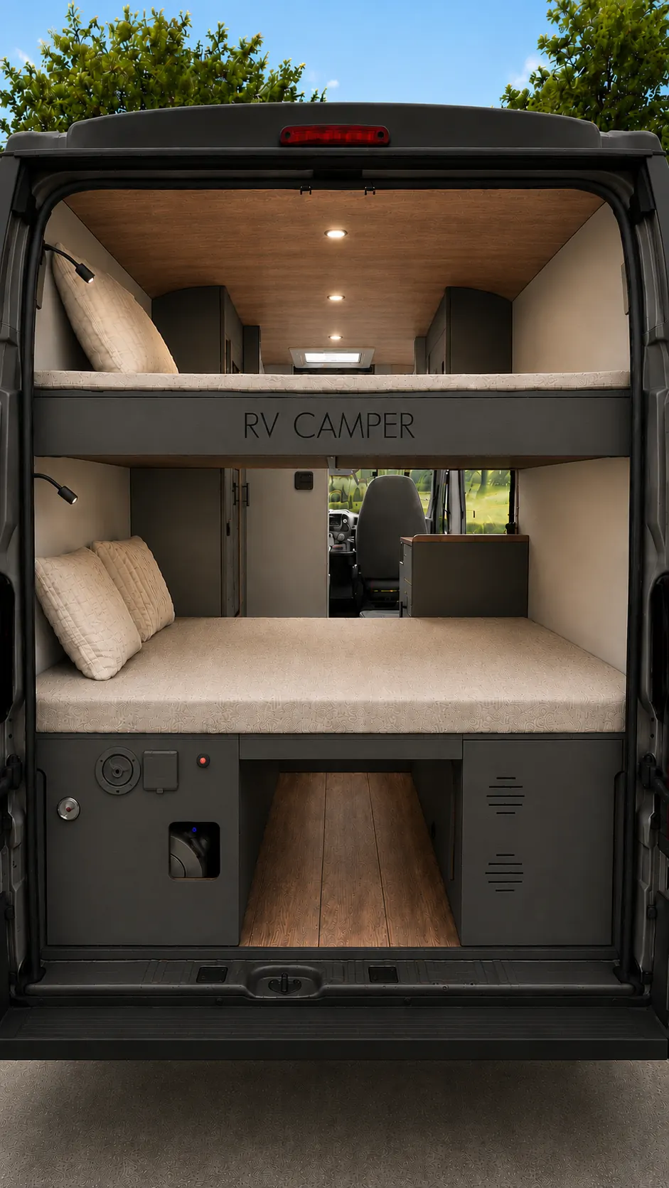 Interior del modelo INFINITY en acabado ONIX