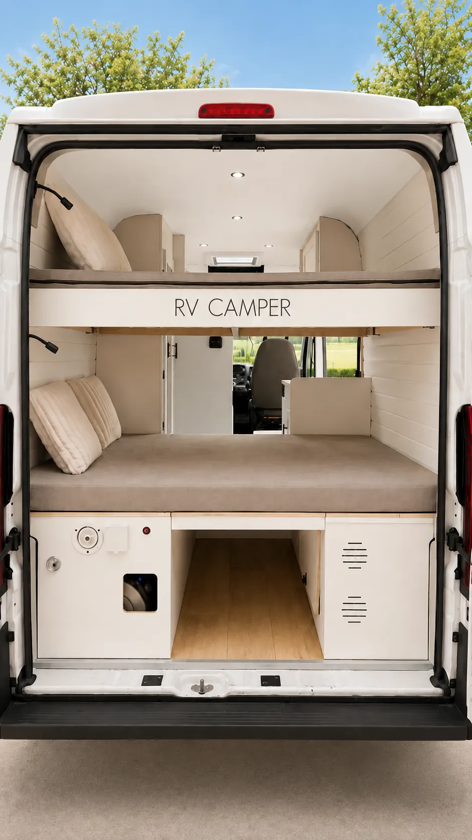Interior del modelo INFINITY en acabado AURA