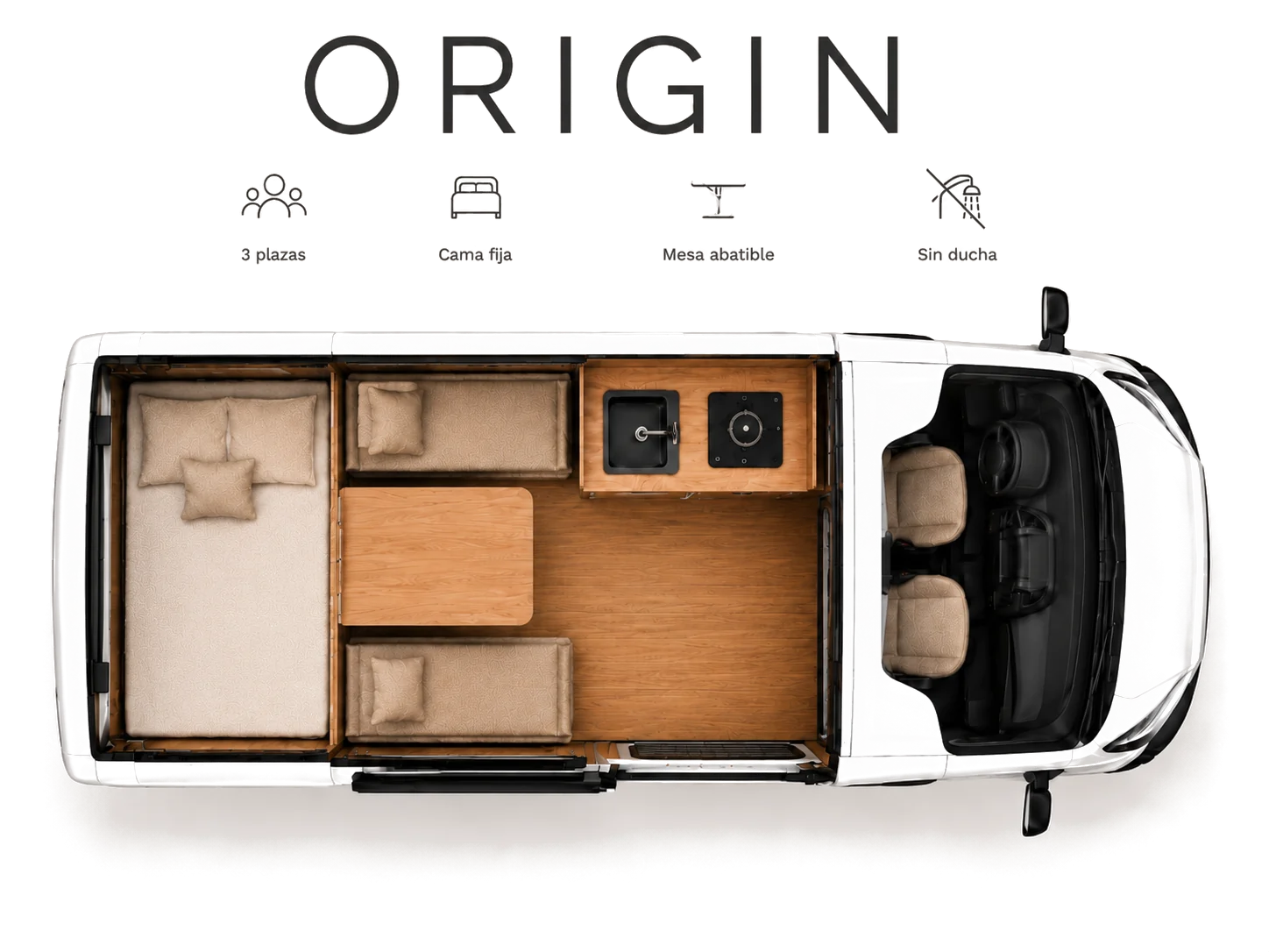 ORIGIN — vista cenital