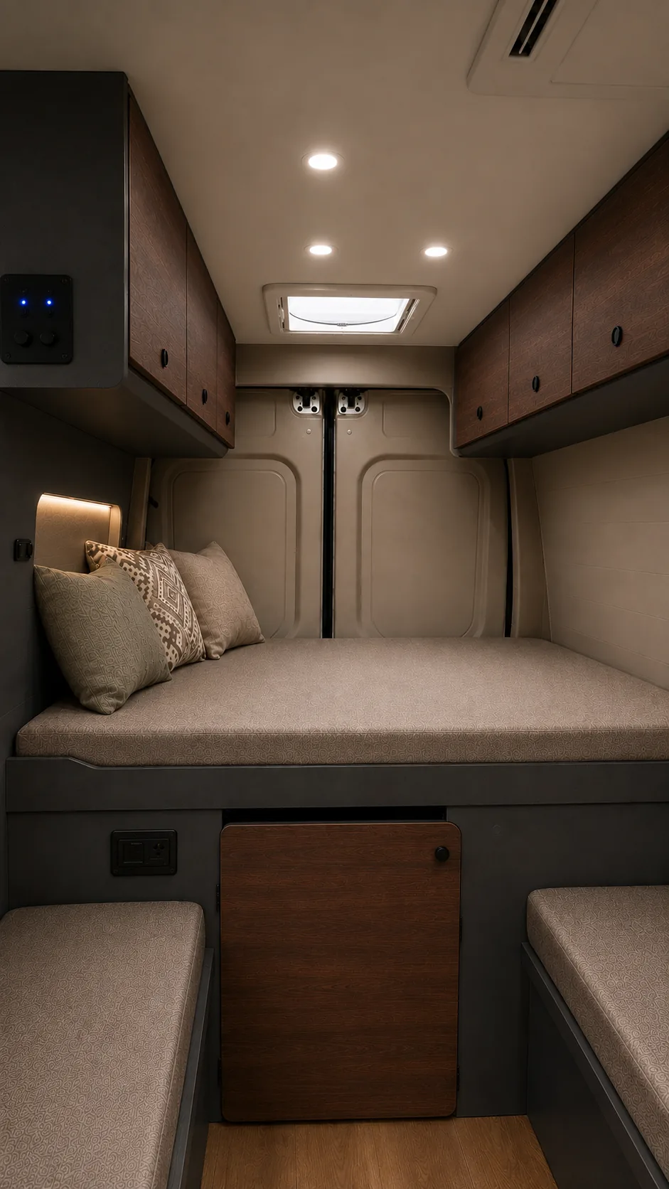 Interior del modelo ORIGIN en acabado ONIX
