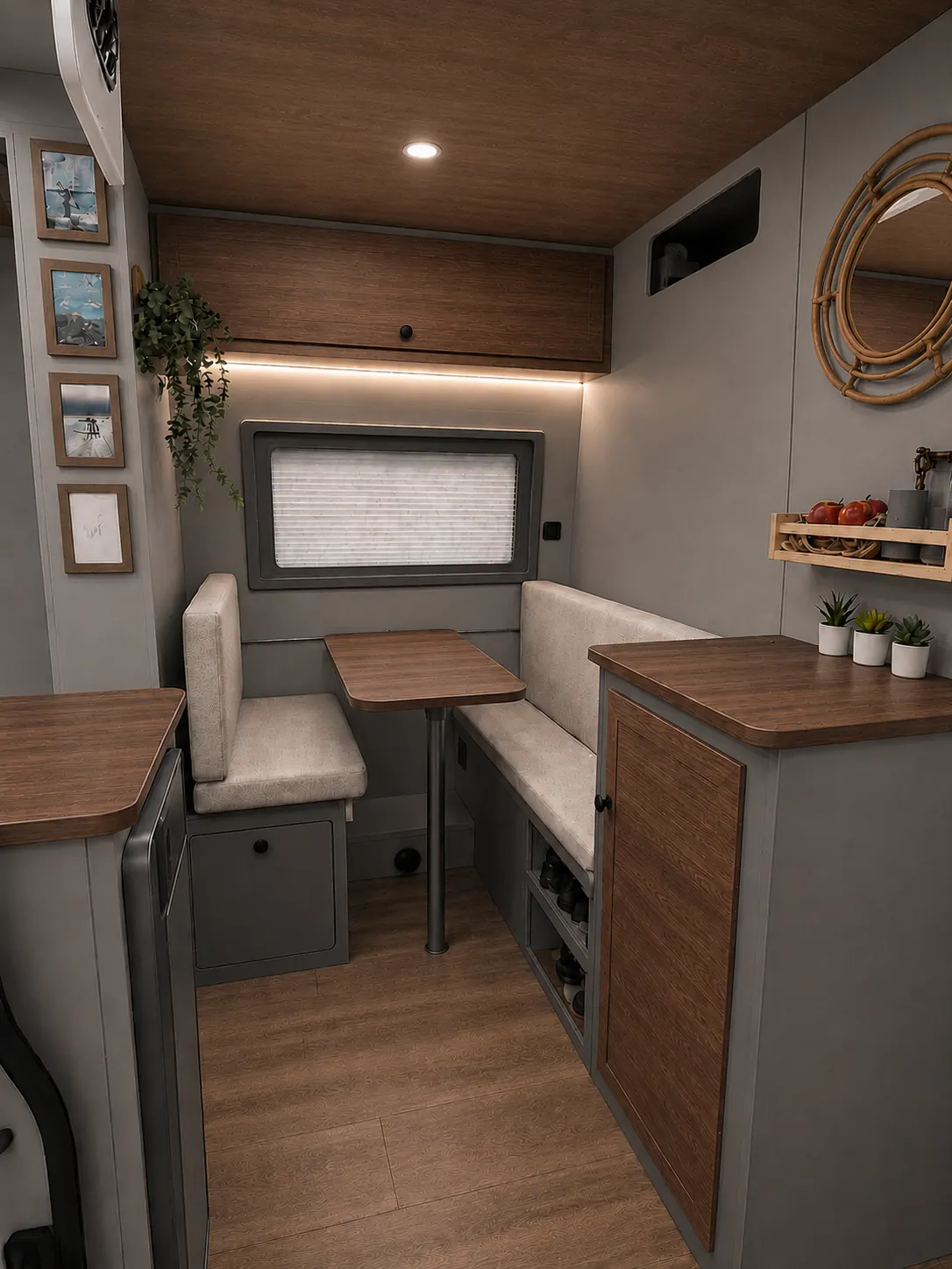 Interior del modelo ZENITH en acabado ONIX